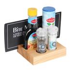 Menukaarthouder BLOC Essenhout Pannenkoekenrestaurant - Met, Verzenden, Nieuw in verpakking