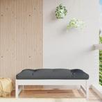 vidaXL Repose-pied de jardin 120x80 cm blanc bois de pin, Verzenden, Neuf