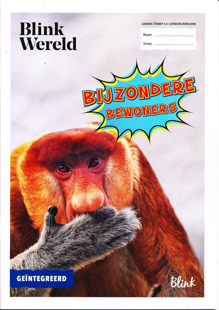Blink Wereld Logboek Bijzondere bewoners groep 5-6 (per stuk, Boeken, Schoolboeken, Verzenden
