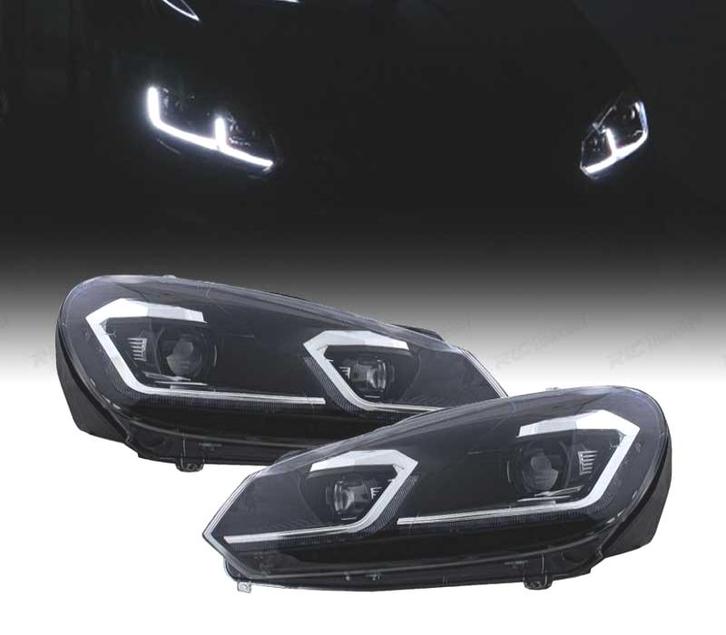 PHARES VOLKSWAGEN VW GOLF 6 08-13 LOOK ARGENT GOLF 7 DYNAMIQ, Autos : Pièces & Accessoires, Éclairage, Envoi