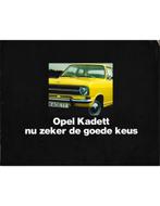 1970 OPEL KADETT B PROGRAMMA BROCHURE NEDERLANDS, Boeken, Ophalen of Verzenden, Nieuw