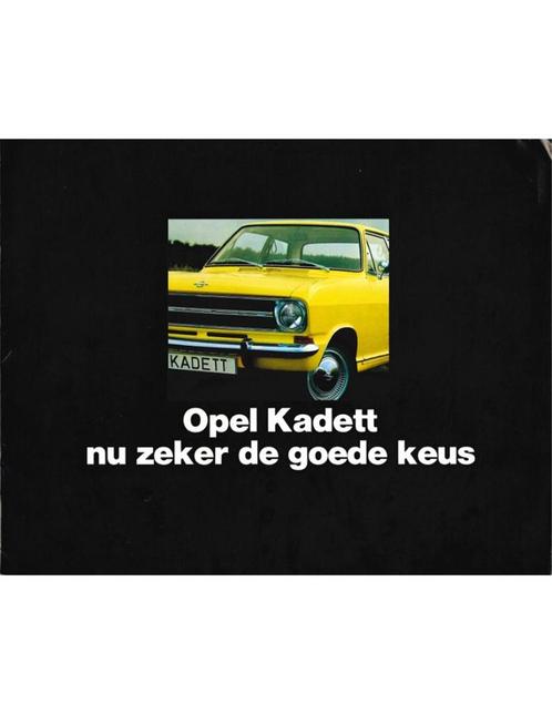1970 OPEL KADETT B PROGRAMMA BROCHURE NEDERLANDS, Boeken, Auto's | Folders en Tijdschriften, Ophalen of Verzenden
