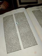 Nicolaus de Lyra - Sheet from Incunable Biblia latina Venice