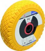 Bgs Technic PU Wiel voor Hand Truck / Wagon, geel / zwart, 2, Auto-onderdelen, Banden en Velgen, Verzenden, Nieuw