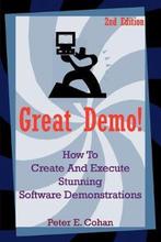 Great Demo! 9780595345595 Peter E Cohan, Boeken, Verzenden, Gelezen, Peter E Cohan