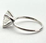 Ring - 14 karaat Witgoud - 5.04ct. tw. Diamant (Lab-grown)