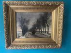 Hollandse School (XX) naar Louis Apol - Winterlandschap met, Antiek en Kunst
