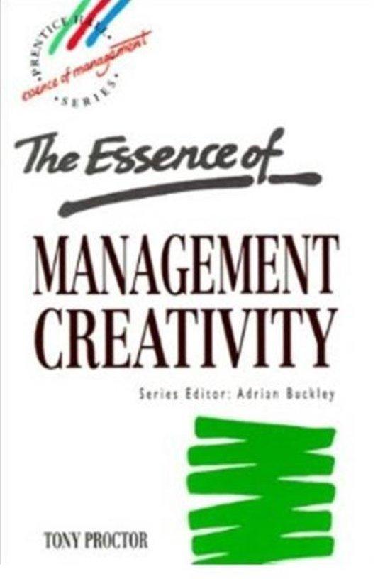 Essence Management Creativity 9780133565362 Proctor Tony, Livres, Langue | Anglais, Envoi