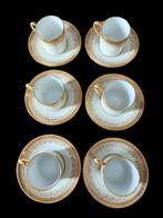 Charles Ahrenfeldt - Tasse à café (12) - Incrusté dor -