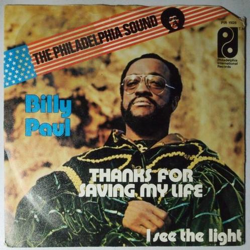 Billy Paul - Thanks for saving my life - Single, Cd's en Dvd's, Vinyl Singles, Single, Gebruikt, 7 inch, Pop