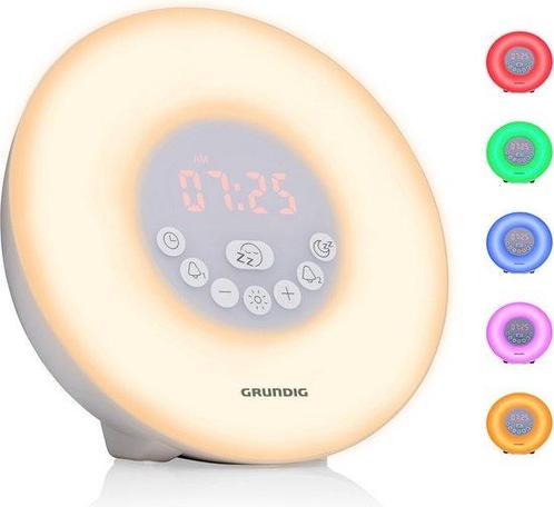 2eChoix | Réveil lumineux - Grundig - avec radio FM - Réveil, Audio, Tv en Foto, Tuners, Ophalen of Verzenden