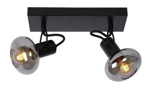 Lucide MADEE - Plafondspot - 2xE14 - Zwart, Huis en Inrichting, Lampen | Spots, Nieuw, Verzenden