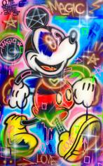 Outside313 - Mickey Mouse - magic - mix neon, Antiek en Kunst, Kunst | Schilderijen | Modern