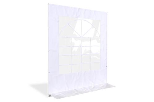 Partytent zijwand met raam | 2m breed | 2m hoog | PVC, Tuin en Terras, Partytenten, Partytent, Nieuw, Verzenden
