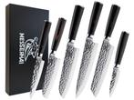 Veiling - Messerhai 6dlg Messenset RVS Tanoshi Black-Wood