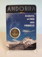 Andorra. 2 Euro 2017 Himne Andorra + Pirineus (2 monete), Postzegels en Munten
