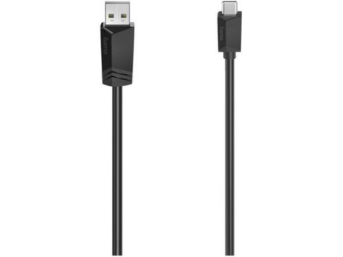 Veiling - Hama USB-C-kabel, USB-A-stekker - USB-C-stekker, 1, Computers en Software, Pc- en Netwerkkabels