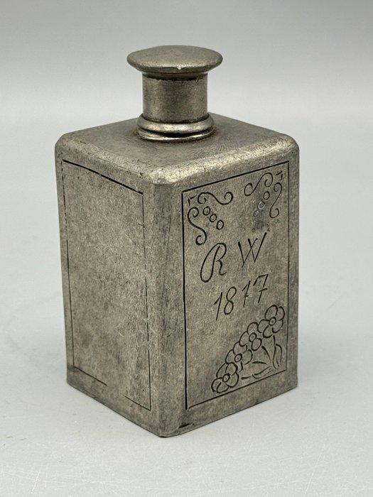 Flacon - Tin - Flacon 1817, Antiek en Kunst, Curiosa en Brocante