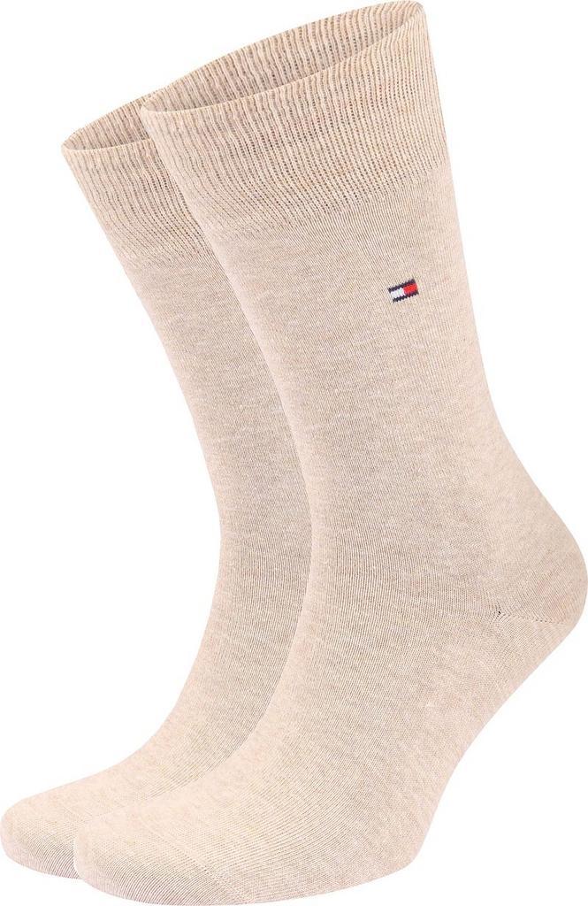 Tommy Hilfiger Classic 2-Pack Sokken Beige maat 47-49 Heren, Kleding | Heren, Sokken en Kousen, Nieuw, Verzenden