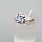 Zilver, Art Deco, Blauwe spinel (Getest) - Ring