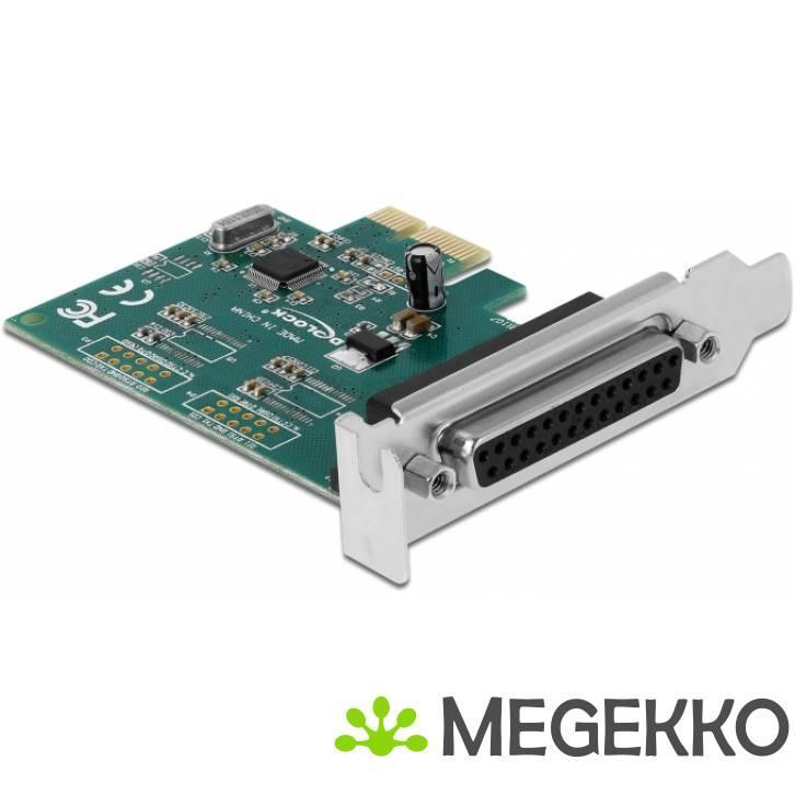 Delock 90412 PCI Express-kaart naar 1 x parallelle IEEE1284, Computers en Software, Netwerkkaarten, Nieuw, Verzenden