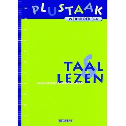 Plustaak Taal & Lezen werkboek 3/4 (per stuk), Livres, Livres scolaires, Envoi