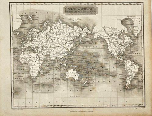 World - Le monde entier, avec une attention particulière à, Boeken, Atlassen en Landkaarten