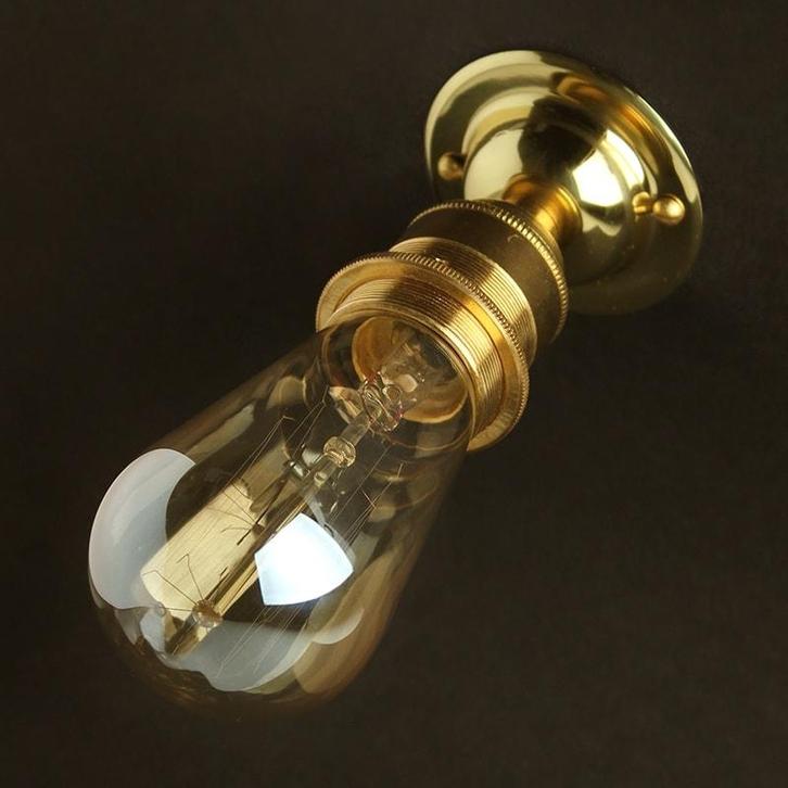 Wandlamp Easton Messing E27, Maison & Meubles, Lampes | Autre, Envoi