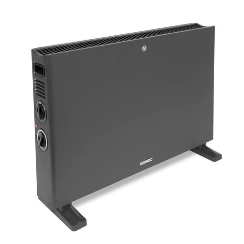 Convectorkachel – 2000W – Grijs | Met 2 standen en Turbo, Doe-het-zelf en Bouw, Verwarming en Radiatoren, Nieuw, Verzenden