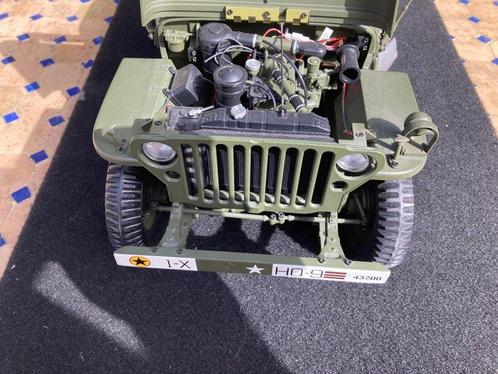 Hachette 1:8 - Voiture miniature - Jeep Willys 50 cm, Kinderen en Baby's, Speelgoed | Overig