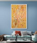 Irena Lenartowicz - Composition with Gold - XXL, Antiek en Kunst, Kunst | Schilderijen | Modern