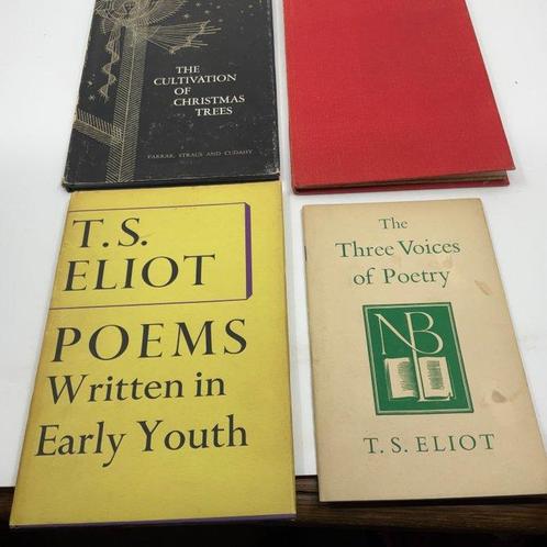 T.S. Eliot - Four works by T.S. Eliot - 1953, Antiek en Kunst, Antiek | Boeken en Manuscripten