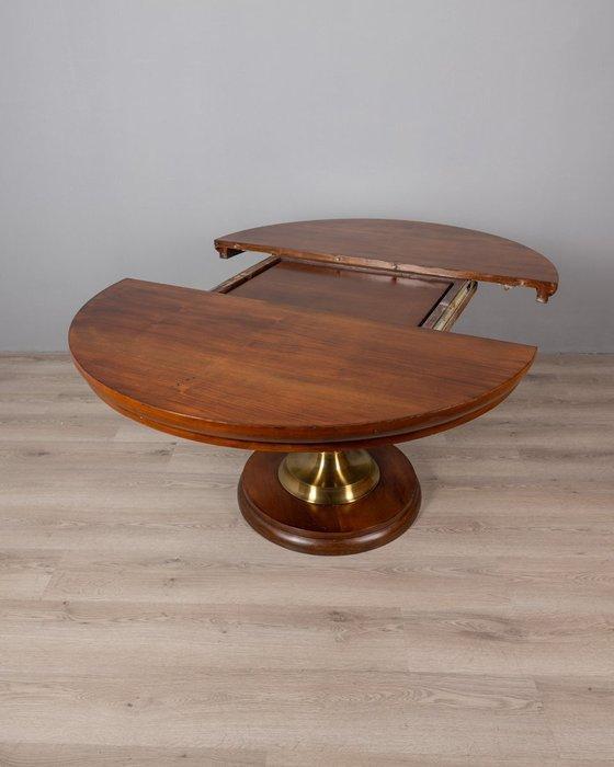 Luciano Frigerio - Tafel - Messing, Hout, Antiek en Kunst, Kunst | Designobjecten