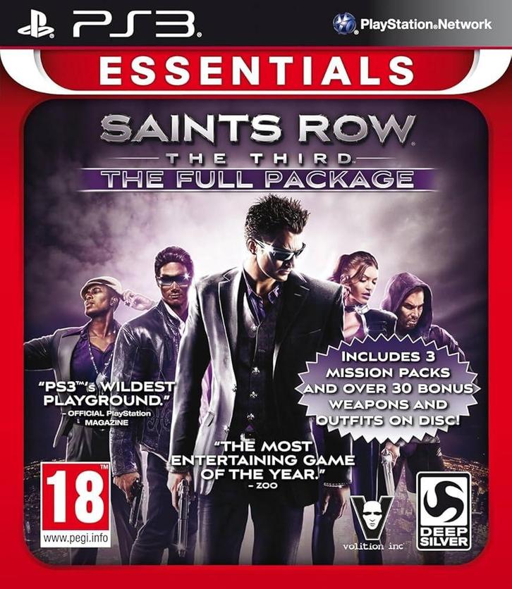 Saints Row The Third The Full Package-Essentials, Games en Spelcomputers, Games | Sony PlayStation 3, Ophalen of Verzenden