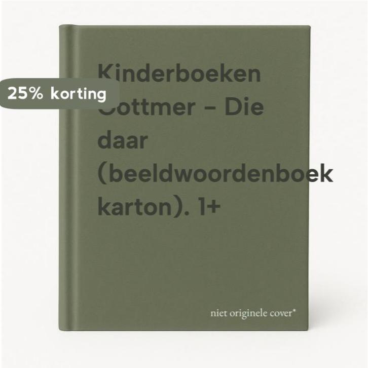Kinderboeken Gottmer - Die daar (beeldwoordenboek karton)., Boeken, Overige Boeken, Gelezen, Verzenden