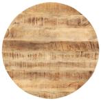 vidaXL Tafelblad rond 15-16 mm 60 cm massief mangohout, Huis en Inrichting, Tafelonderdelen, Verzenden, Nieuw
