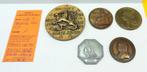 France. Historical Medal Lotto 5 medaglie vari tipi e anni