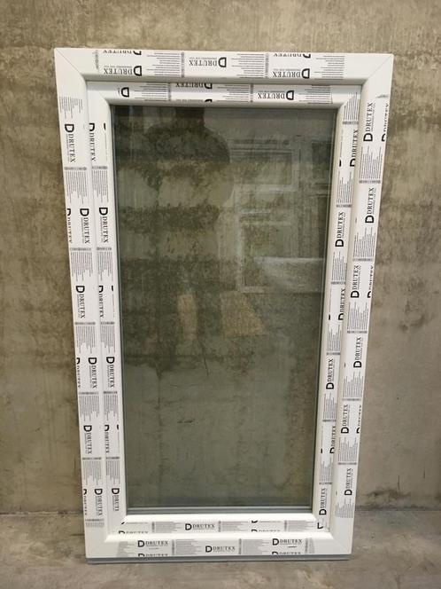 PVC raam draaikiep 80x140, 80x170 en B80xH215 cm  HR++ Ug1.0, Doe-het-zelf en Bouw, Glas en Ramen, Dubbelglas, Nieuw, Gevelraam of Ruit