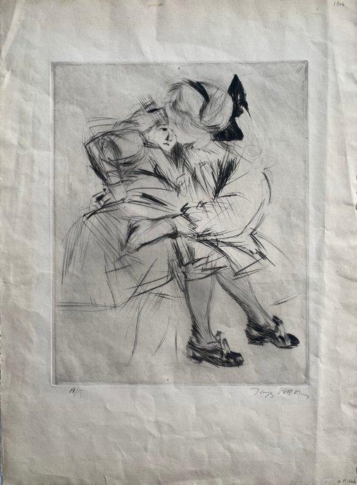 Jacques Villon (1875-1963) - La grand soeur, Antiek en Kunst, Antiek | Overige Antiek