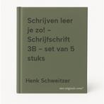 Schrijven leer je zo! - Schrijfschrift 3B - set van 5 stuks, Verzenden, Henk Schweitzer