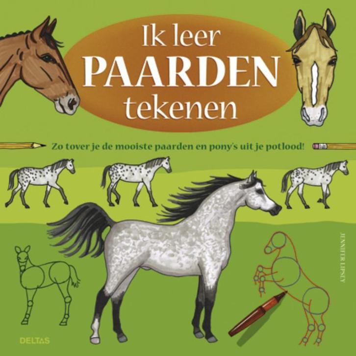 Ik leer paarden tekenen 9789044727531 Jennifer Lipsey, Boeken, Overige Boeken, Gelezen, Verzenden