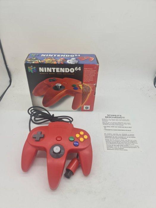Nintendo - Nintendo 64 - N64 Official Red Controller, Games en Spelcomputers, Spelcomputers | Overige Accessoires