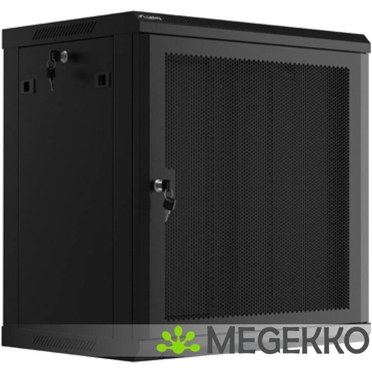 Lanberg WF01-6412-23B rack 12U Wandrek Zwart, Computers en Software, Computerbehuizingen, Nieuw, Verzenden