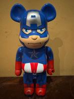 Bearbrick 400% Medicom Toy “Captain America” - Figure - PVC, Nieuw