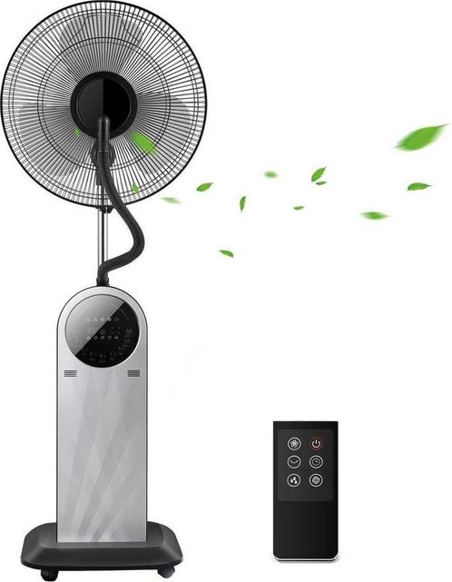Aigostar Ventilator staand - Statiefventilator met Mist Func, Huis en Inrichting, Woonaccessoires | Overige, Verzenden