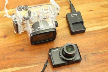Canon G7X + WP-DC54 Onderwaterbehuizing Digitale camera