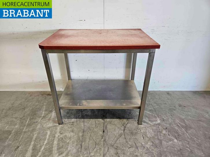 RVS Polyethyleen PE Snijtafel Werktafel 99 x 70 x 93 cm, Zakelijke goederen, Horeca | Meubilair en Inrichting, Ophalen of Verzenden