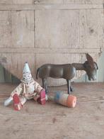 schoenhut - Speelgoed Schoenhut :circus, clown,ezel en, Antiek en Kunst