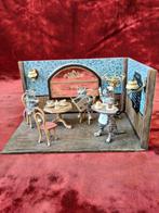 Fritz Bermann - Figurine - Vienna Coffee Diorama - Bronze, Antiek en Kunst