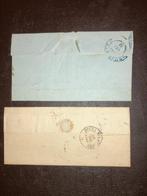 Italiaanse oude staten - Toscane 1860/1860 - Paar brieven, Gestempeld